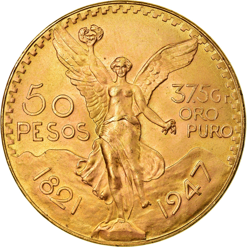 Monnaie, Mexique, 50 Pesos, 1947, Mexico City, SUP+, Or, KM:481