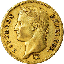Munten, Frankrijk, Napoléon I, 40 Francs, 1813, Paris, ZF, Goud, KM:696.1