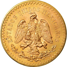 Moneda, México, 50 Pesos, 1947, Mexico City, EBC+, Oro, KM:481