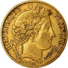 Monnaie, France, Cérès, 10 Francs, 1851, Paris, TTB, Or, Gadoury:1012, KM:770