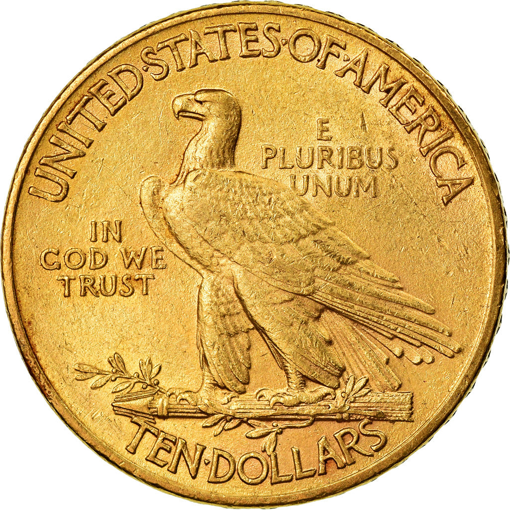 Moneda, Estados Unidos, Indian Head, $10, Eagle, 1910, U.S. Mint, Philadelphia
