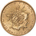 Moneta, Francja, Mathieu, 10 Francs, 1975, AU(55-58), Mosiądz niklowy, KM:940