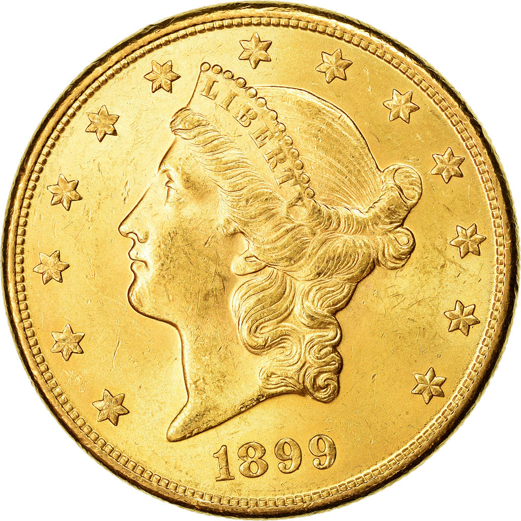 Moneta, Stati Uniti, Liberty Head, $20, Double Eagle, 1899, U.S. Mint, San