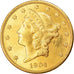 Moeda, Estados Unidos da América, Liberty Head, $20, Double Eagle, 1904, U.S.