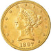 Coin, United States, Coronet Head, $10, Eagle, 1897, U.S. Mint, Philadelphia