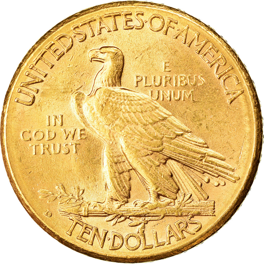 Munten, Verenigde Staten, Indian Head, $10, Eagle, 1910, U.S. Mint, Denver, PR+