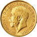 Coin, Great Britain, George V, Sovereign, 1918, MS(60-62), Gold