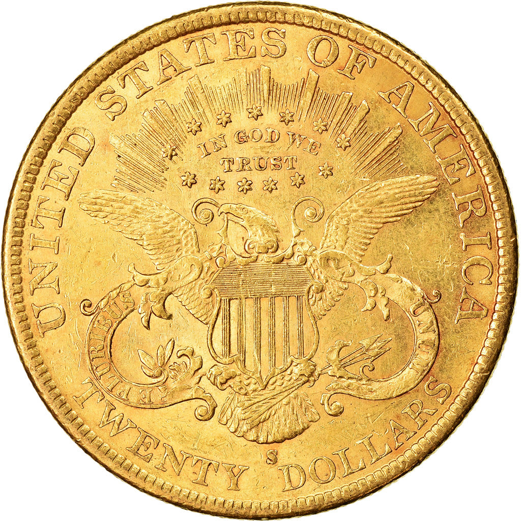 Moneta, Stati Uniti, Liberty Head, $20, Double Eagle, 1896, U.S. Mint, San