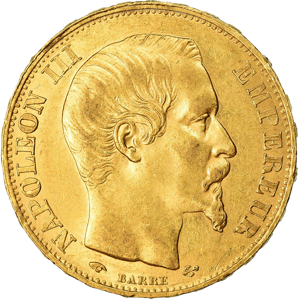 Monnaie, France, Napoleon III, Napoléon III, 20 Francs, 1856, Paris, SUP, Or