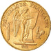 Coin, France, Génie, 20 Francs, 1895, Paris, MS(60-62), Gold, KM:825