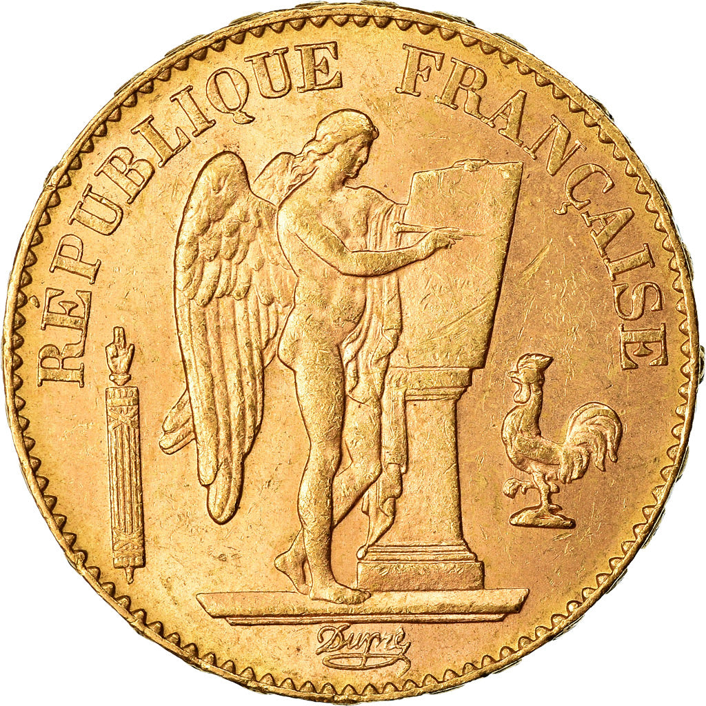 Moneta, Francia, Génie, 20 Francs, 1898, Paris, SPL-, Oro, KM:825, Gadoury:1063