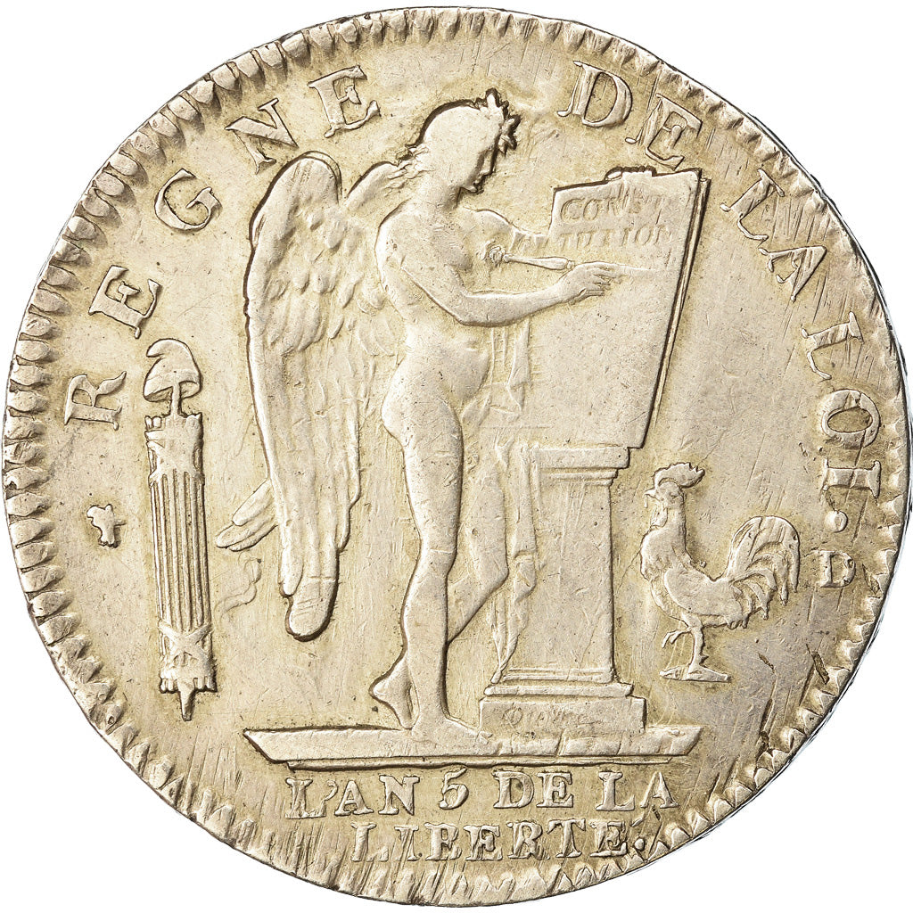 Munten, Frankrijk, Louis XVI, Écu de 6 livres françois, ECU, 6 Livres, 1793