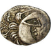 Coin, Baiocasses, Statère à la lyre, Rare, AU(50-53), Billon