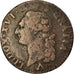 Moneda, Francia, Louis XVI, Sol ou sou, Sol, 1780, Lille, BC+, Cobre, KM:578.16