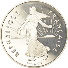 Coin, France, Semeuse, 5 Francs, 2001, Paris, MS(65-70), Nickel Clad