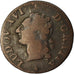 Moneta, Francia, Louis XVI, Liard, Liard, 1789, Lille, MB, Rame, KM:585.14