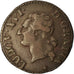 Moneda, Francia, Louis XVI, Liard, Liard, 1790, Lille, MBC, Cobre, KM:585.14