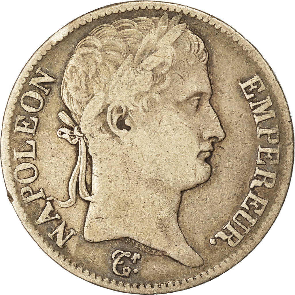 Coin, France, Napoléon I, 5 Francs, 1812, Paris, VF(30-35), Silver, KM:694.1