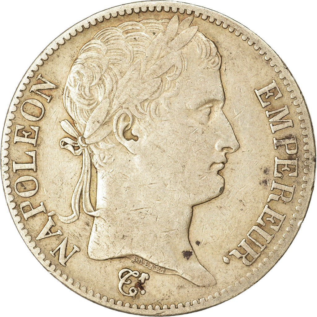 Moneda, Francia, Napoléon I, 5 Francs, 1812, Bayonne, MBC, Plata, KM:694.9
