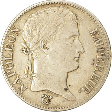 Moneda, Francia, Napoléon I, 5 Francs, 1812, Bayonne, MBC, Plata, KM:694.9