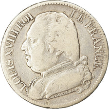Moeda, França, Louis XVIII, Louis XVIII, 5 Francs, 1815, Bayonne, VF(20-25)