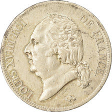 Munten, Frankrijk, Louis XVIII, Louis XVIII, 5 Francs, 1819, Paris, ZF, Zilver
