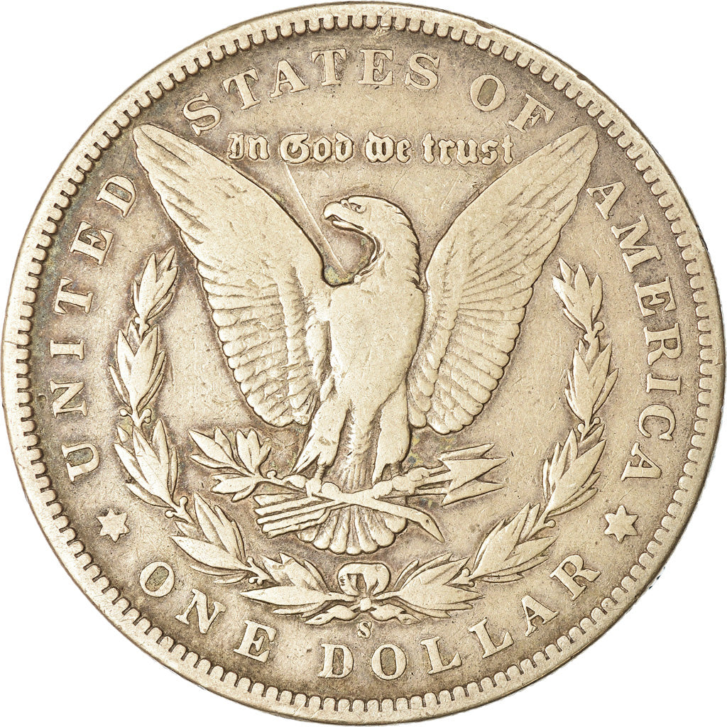 Coin, United States, Morgan Dollar, Dollar, 1899, U.S. Mint, San Francisco