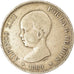 Münze, Spanien, Alfonso XIII, 5 Pesetas, 1889, Madrid, S+, Silber, KM:689