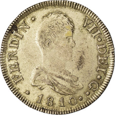 Coin, Spain, Ferdinand VII, 2 Reales, 1810, Catalonia, EF(40-45), Silver