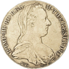 Coin, Austria, Joseph II, Thaler, 1780, Vienna, Restrike, EF(40-45), Silver