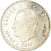 Hiszpania, 10 Euro, 2011, Madrid, MS(60-62), Srebro, KM:1248