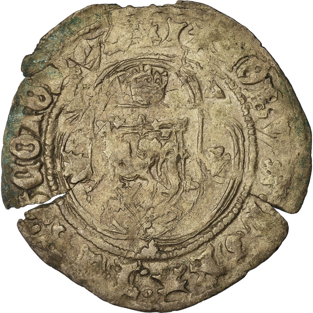 Münze, Scotland, James V, Plaque, Edinburgh, S+, Billon