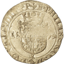 Monnaie, États italiens, Savoie, Emmanuel-Philibert, Blanc, 4 soldi, 1579