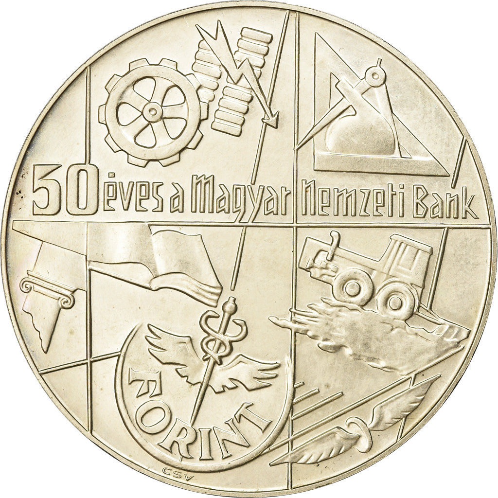 Coin, Hungary, 100 Forint, Szaz, 1974, MS(60-62), Silver, KM:603