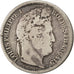 Moneda, Francia, Louis-Philippe, 2 Francs, 1834, Lille, BC+, Plata, KM:743.13