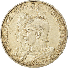 Coin, German States, PRUSSIA, Wilhelm II, 2 Mark, 1901, Berlin, EF(40-45)