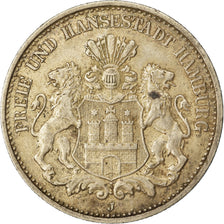 Monnaie, Etats allemands, HAMBURG, 2 Mark, 1904, Hamburg, TTB, Argent, KM:612