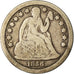 Monnaie, États-Unis, Seated Liberty Dime, Dime, 1856, U.S. Mint, New Orleans