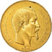 Moneta, Francia, Napoleon III, Napoléon III, 50 Francs, 1857, Paris, BB, Oro