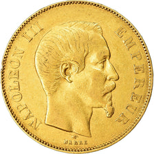 Moeda, França, Napoleon III, Napoléon III, 50 Francs, 1855, Paris, EF(40-45)