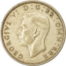 Moneta, Gran Bretagna, George VI, 1/2 Crown, 1944, BB, Argento, KM:856