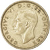 Moneta, Gran Bretagna, George VI, 1/2 Crown, 1944, BB, Argento, KM:856