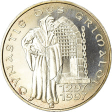 Münze, Monaco, Dynastie des Grimaldi, 100 Francs, 1997, UNZ, Silber, KM:176