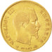FRANCE, Napoléon III, 10 Francs, 1858, Paris, KM #784.3, VF(30-35), Gold, Gadour