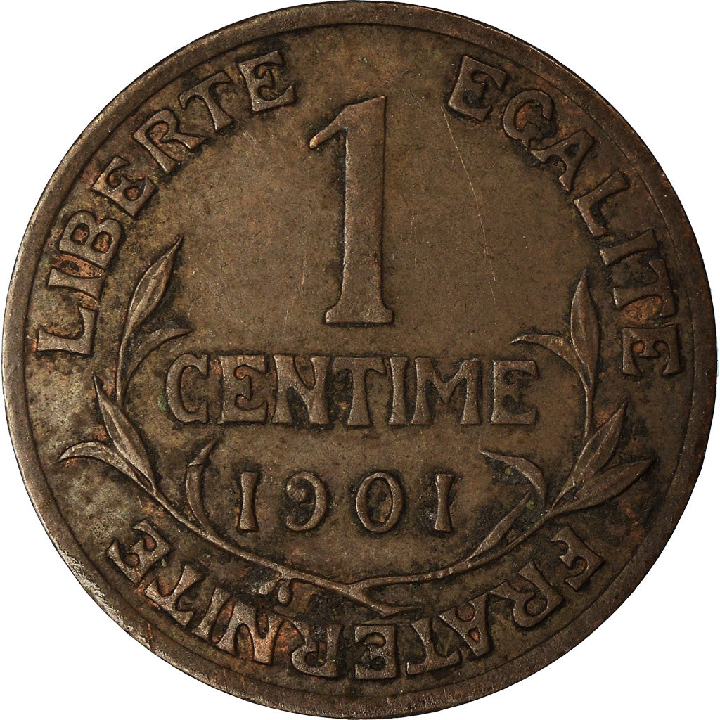 Monnaie, France, Dupuis, Centime, 1901, Paris, TTB, Bronze, Gadoury:90, KM:840