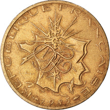 Coin, France, Mathieu, 10 Francs, 1985, EF(40-45), Nickel-brass, KM:940