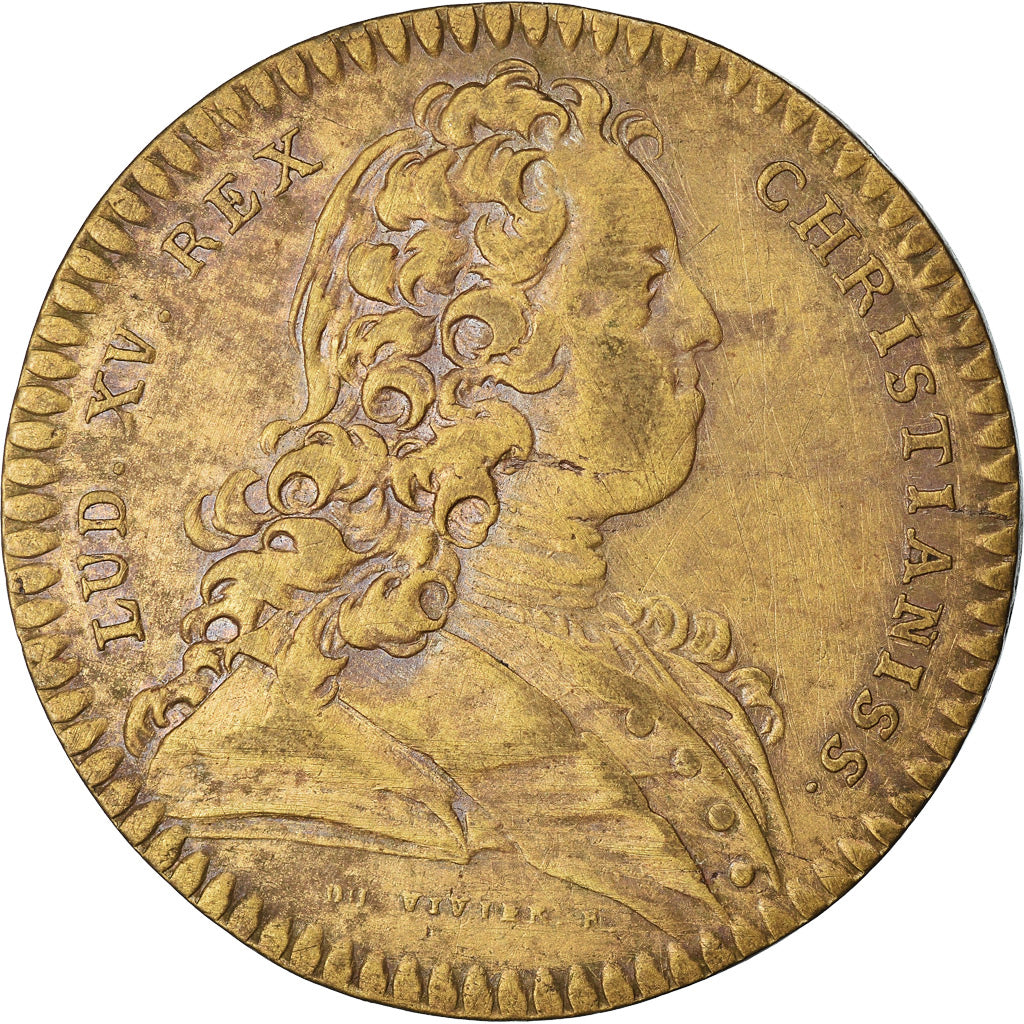 France, Jeton, Royal, Louis XV, États d'Artois, 1726, TTB, Cuivre