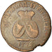 Moneta, MOŁDAWIA I WOŁOSZCZYZNA, 3 Dengi, PARA, 1772, F(12-15), Bronze, KM:2.1