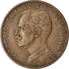 Coin, Italy, Vittorio Emanuele III, 5 Centesimi, 1918, Rome, EF(40-45), Bronze