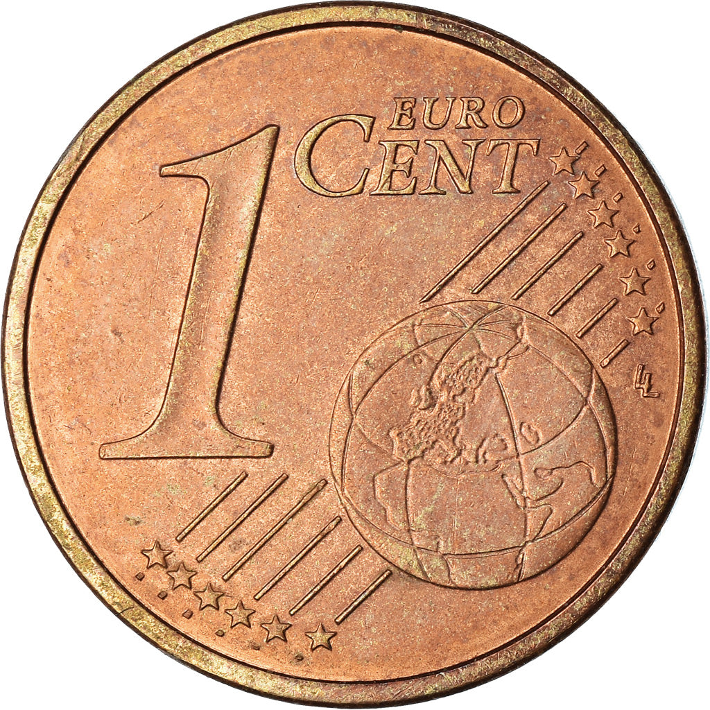 Francia, 1 Centime, Double Reverse Side, SPL-, Acciaio placcato rame